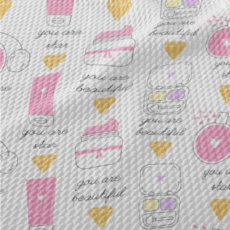 Delicate Skin Care Cosmetics Birdseye Piqué