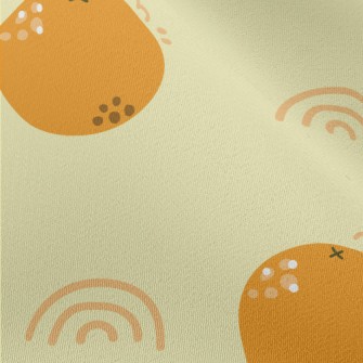 Cute Little Orange Chiffon