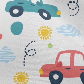 Colorful Cars Chiffon