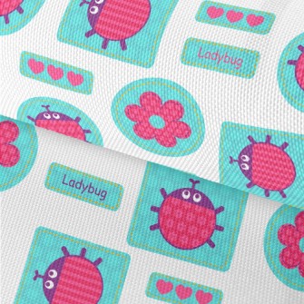 Big Eyed Ladybug Waterproof Oxford