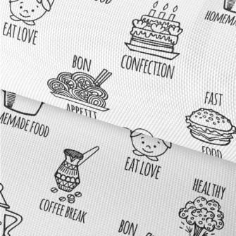 Delicious Meal Chef Waterproof Oxford