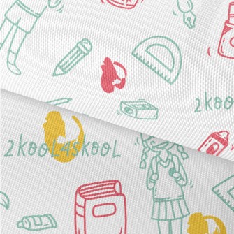Students&#39; School Fun Waterproof Oxford