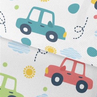 Colorful Cars Waterproof Oxford