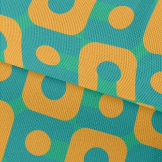U-shaped Block Dots Waterproof Oxford