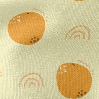 Cute Little Orange Waterproof Canvas