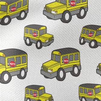 School Bus Waterproof Canvas