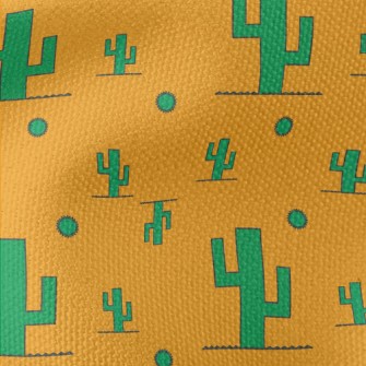 Desert Cactus Waterproof Canvas