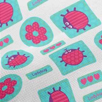 Big Eyed Ladybug Performance Linen