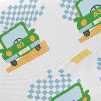 No. 63 Retro Car Twill