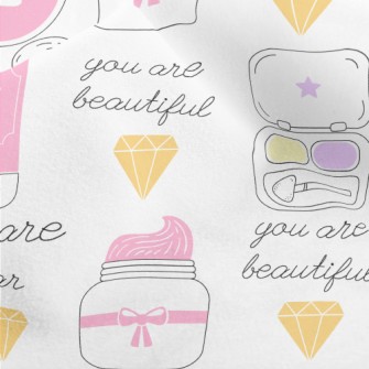 Delicate Skin Care Cosmetics Micro Fleece