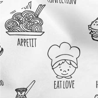 Delicious Meal Chef Micro Fleece