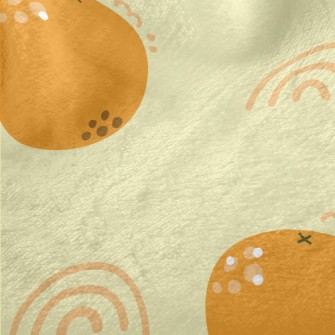 Cute Little Orange Minky