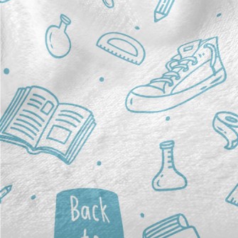 Melancholy First Day Of School Minky