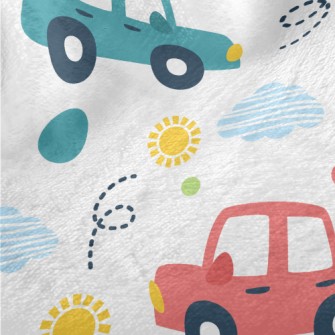 Colorful Cars Minky