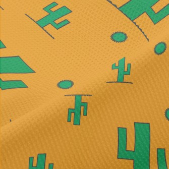 Desert Cactus Piqué