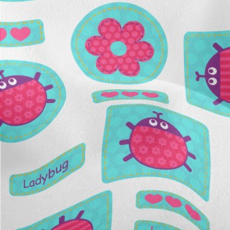 Big Eyed Ladybug Lightweight Performance Linen