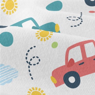 Colorful Cars Modern Jersey