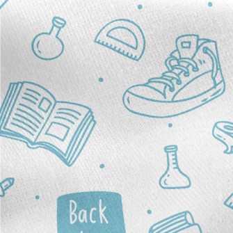 Melancholy First Day Of School Jersey Backed Fleece