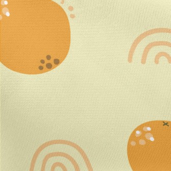 Cute Little Orange Pongee