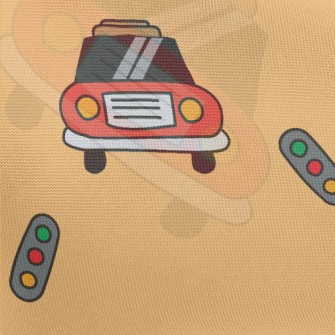 Traffic Light Car Pongee