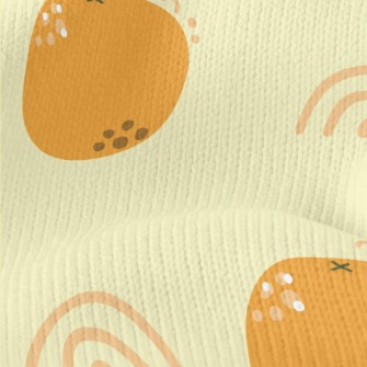 Cute Little Orange Stretch Jersey