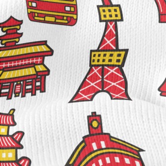 Tokyo Tower Temple Stretch Jersey