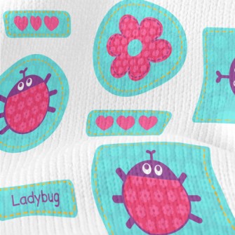 Big Eyed Ladybug Stretch Jersey