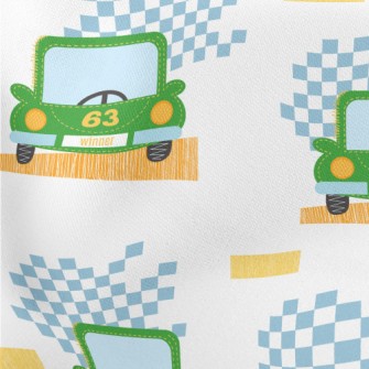 No. 63 Retro Car Lightweight Cotton Poplin