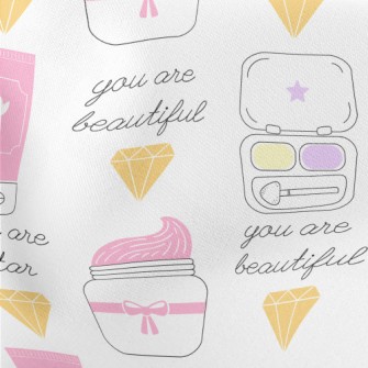 Delicate Skin Care Cosmetics Lightweight Cotton Poplin