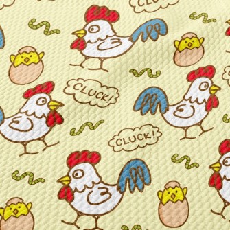 Cuckoo Cock Birdseye Piqué