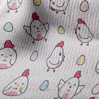 Lively Rooster And Eggs Terry