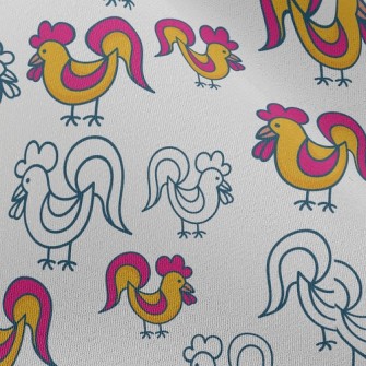 Rooster Best Friend Chiffon