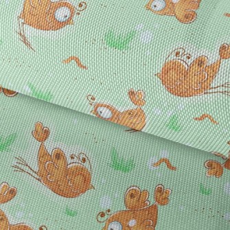 Chicken Chasing Earthworm Waterproof Oxford