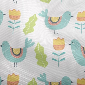 Bluebird And Flowers Dobby