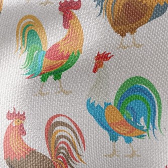 Elegant Bright Cock Waterproof Canvas
