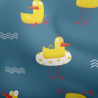 Playing Swimming Duck Dobby