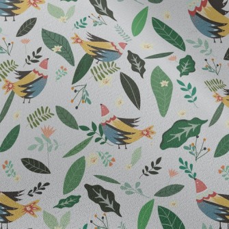 Beautiful Elegant Bird Chiffon