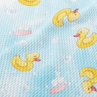 Bubble Duck Toy Birdseye Piqué