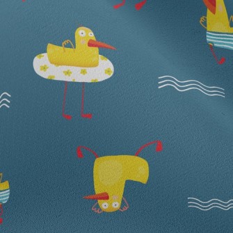 Playing Swimming Duck Chiffon