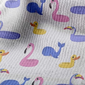 Animal Shaped Swimming Ring Terry