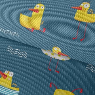 Playing Swimming Duck Waterproof Oxford