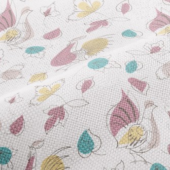 Silhouette Style Turtle Dove Performance Linen