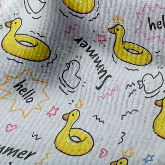 Duck Swimming Ring Terry