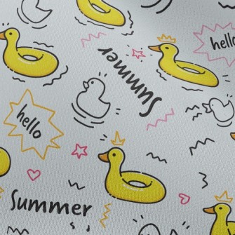 Duck Swimming Ring Chiffon