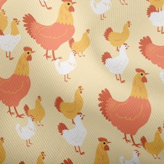 Rooster Family Dobby