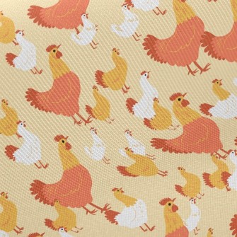 Rooster Family Twill