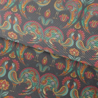 Rooster And Pattern Waterproof Oxford
