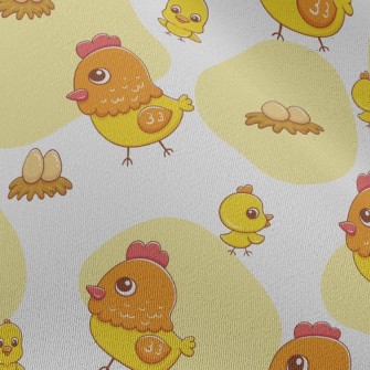Hen With Chicks Chiffon