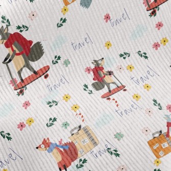 Fox Travels Standard Corduroy