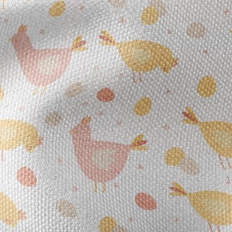 Hens Lay Eggs Waterproof Canvas